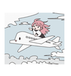 そらぴがーるず4（個別スタンプ：6）