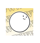 とにかく丸いスタンプ3（個別スタンプ：5）