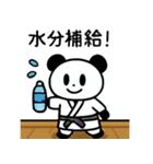 ぱんだぴ-008-空手（個別スタンプ：8）