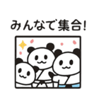 ぱんだぴ-008-空手（個別スタンプ：15）