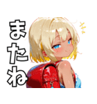 小麦色の妹03（個別スタンプ：37）