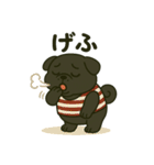 ころころな黒パグさん＊日常編＊（個別スタンプ：11）