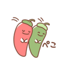 トウガラシの日常色々（個別スタンプ：4）