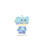 クラゲンくん（個別スタンプ：6）