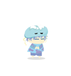 クラゲンくん（個別スタンプ：10）