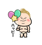 お相撲さん！ハッケヨイ！〜毎日使ってね〜（個別スタンプ：16）