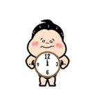 お相撲さん！ハッケヨイ！〜今日は無口？〜（個別スタンプ：2）
