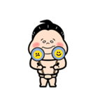 お相撲さん！ハッケヨイ！〜今日は無口？〜（個別スタンプ：5）