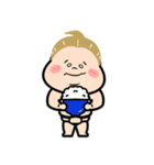お相撲さん！ハッケヨイ！〜今日は無口？〜（個別スタンプ：9）