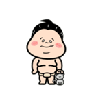 お相撲さん！ハッケヨイ！〜今日は無口？〜（個別スタンプ：12）