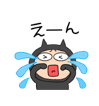 【感情を伝える】悪魔の黒ちゃん（個別スタンプ：7）
