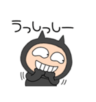 【感情を伝える】悪魔の黒ちゃん（個別スタンプ：32）