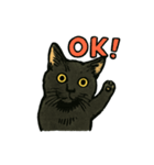 黒猫兄弟ココピー（個別スタンプ：10）