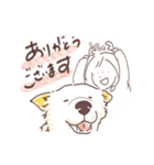 田舎のMIX犬くん（個別スタンプ：1）