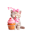 毎日使える 感情を伝えるねこ 日常（個別スタンプ：7）