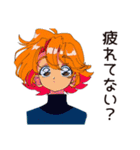 クールなお姉さん★さりげない気遣い（個別スタンプ：11）