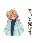 クールなお姉さん★さりげない気遣い（個別スタンプ：23）