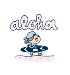 Aloha！ チルなマリーちゃん（個別スタンプ：5）