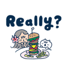 Aloha！ チルなマリーちゃん（個別スタンプ：9）