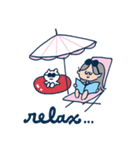 Aloha！ チルなマリーちゃん（個別スタンプ：10）