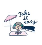 Aloha！ チルなマリーちゃん（個別スタンプ：13）