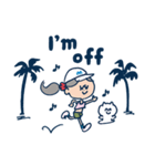 Aloha！ チルなマリーちゃん（個別スタンプ：22）