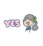 Aloha！ チルなマリーちゃん（個別スタンプ：37）