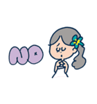 Aloha！ チルなマリーちゃん（個別スタンプ：38）