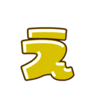 デコ文字 あ～た（個別スタンプ：13）
