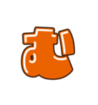 デコ文字 な～わ（個別スタンプ：11）