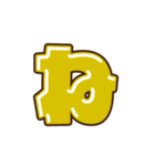 デコ文字 な～わ（個別スタンプ：13）