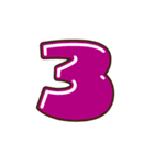 デコ文字 な～わ（個別スタンプ：20）