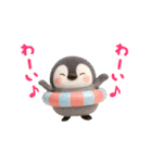 ふんわりペンちゃんの夏 3D（個別スタンプ：20）