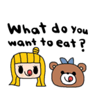 nenerin日常会話スタンプ319英語気遣い修正（個別スタンプ：36）