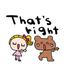 nenerin日常会話スタンプ319英語気遣い修正（個別スタンプ：38）