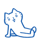 ヤケクソに優しく生きる猫（個別スタンプ：4）