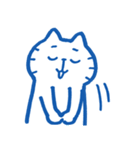 ヤケクソに優しく生きる猫（個別スタンプ：18）