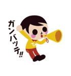 交通安全 STOP ！！ ひばりちゃん（個別スタンプ：4）