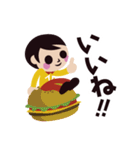 交通安全 STOP ！！ ひばりちゃん（個別スタンプ：21）