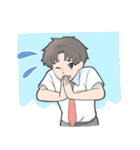 Here We Go！ 中学校英語 日常スタンプ（個別スタンプ：16）