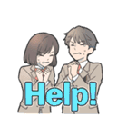 Here We Go！ 中学校英語 日常スタンプ（個別スタンプ：28）