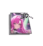 アイドルぶる女のコのスタンプ2（個別スタンプ：6）