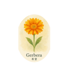 元気出る花言葉シリーズ:Flower symbolism（個別スタンプ：2）