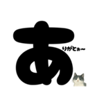 ゆるギャル★白黒ねこのコトバたち（個別スタンプ：7）