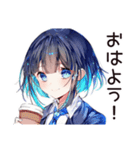 通勤ラッシュ★会社員ちゃん（個別スタンプ：2）