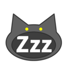 言いにくいことを言う黒猫。（個別スタンプ：26）
