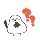 大文字！毎日使える敬語シマエナガ（個別スタンプ：22）