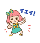 レトロなボブ子ちゃん（個別スタンプ：10）