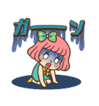 レトロなボブ子ちゃん（個別スタンプ：13）
