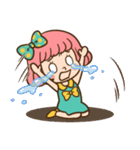 レトロなボブ子ちゃん（個別スタンプ：15）